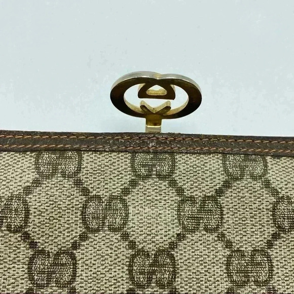 Gucci GG vintage wallet, GG hardware and logo - Picture 4 of 15